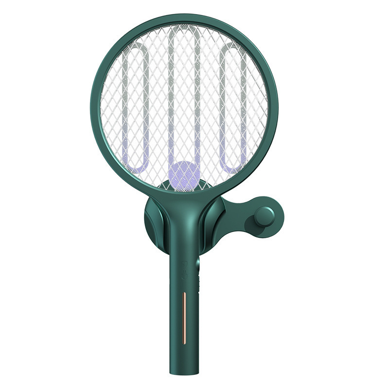 3 IN 1 LED Mosquito Killer 3000V Electric Bug Zapper Insect Killer USB Rechargeable Fly Swatter Trap Anti Mosquito Flies