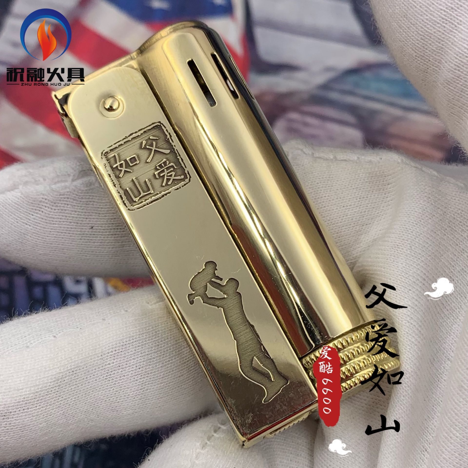 IMCO Original Copper Kerosene Lighter 6600 Gasonlion Petrol Flint Fire Ignition Mechanical Cigarette Lighter Smoking Accessories