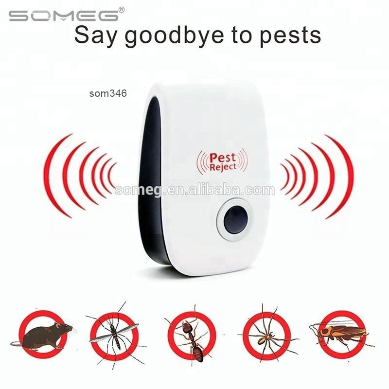 Electronic Ultrasonic Pest Repellent Indoor Anti Pest Bug Control Repeller Rat Mosquito Killer Bug Reject EU US AU Plug in