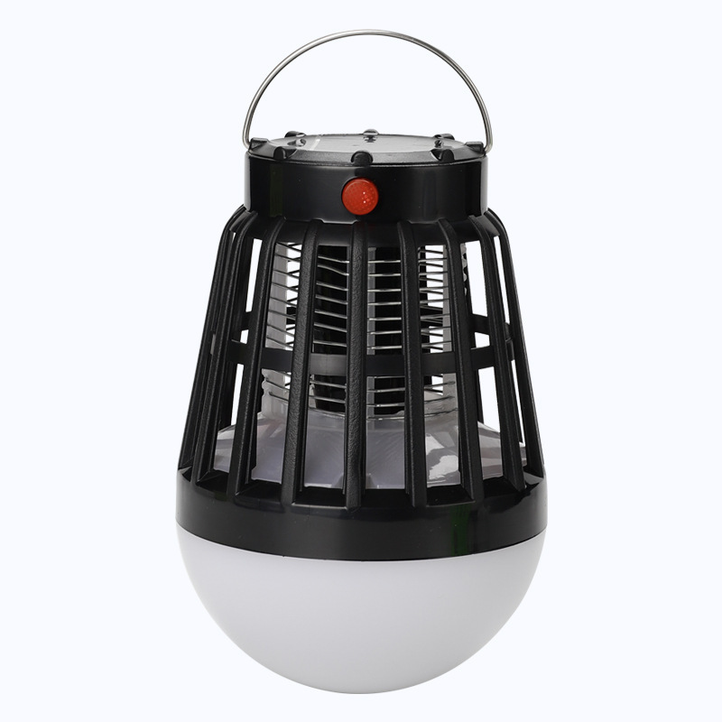 New outdoor new USB rechargeable mosquito killer solar led multi-purpose mosquito repellent camping light