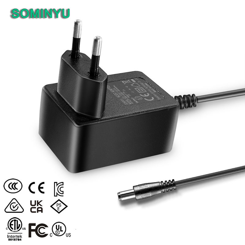 factory price 6v1a power adapter with CE FCC ROSH cerrtified EU plug 6v1a switching power supply.