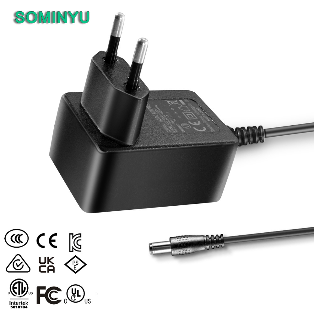 factory price 6v1a power adapter with CE FCC ROSH cerrtified EU plug 6v1a switching power supply.