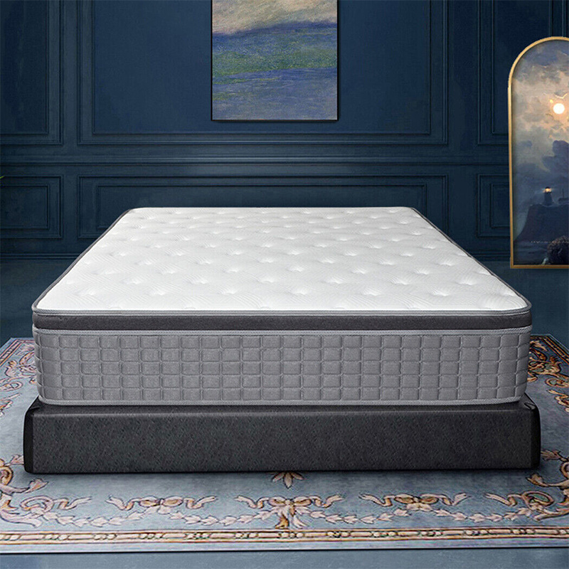 Extra Firm Mattress Coil Spring 7 Zone Memory Foam Mattress Bedding Set Matelas Mattress In A Box