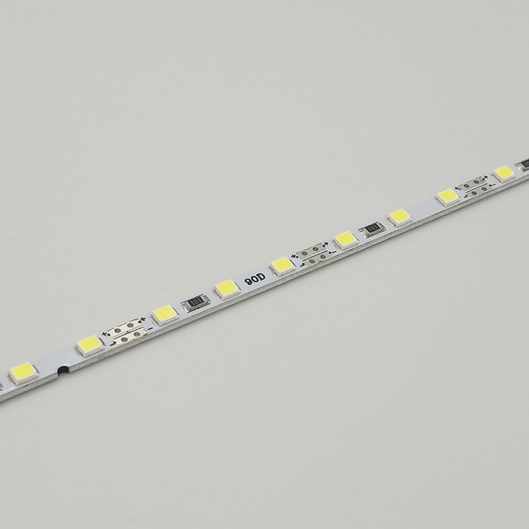 4MM narrow board LED Hard Light Bar DC12V 90 beads rigid light strip for backlighting