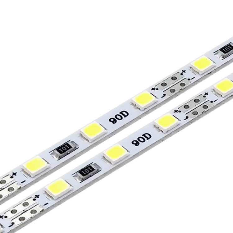 4MM narrow board LED Hard Light Bar DC12V 90 beads rigid light strip for backlighting