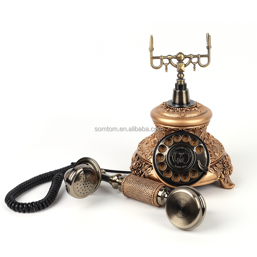 Recording Audio Guestbook Phone Rotary Antique Message Audio Guest Book Phone Wedding Antique Telephone