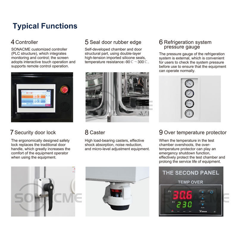 High And Low Environmental Temperature Humidity Test Chamber Constant Climate Rapid Temperature Change Test Chamber