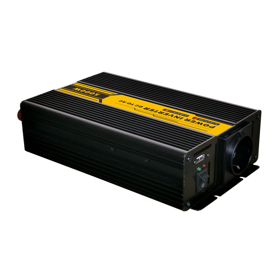 1000w car inverter DC 12v 24v 48v to Ac 110v 220v Modified Sine Wave Power Inverter with Charger