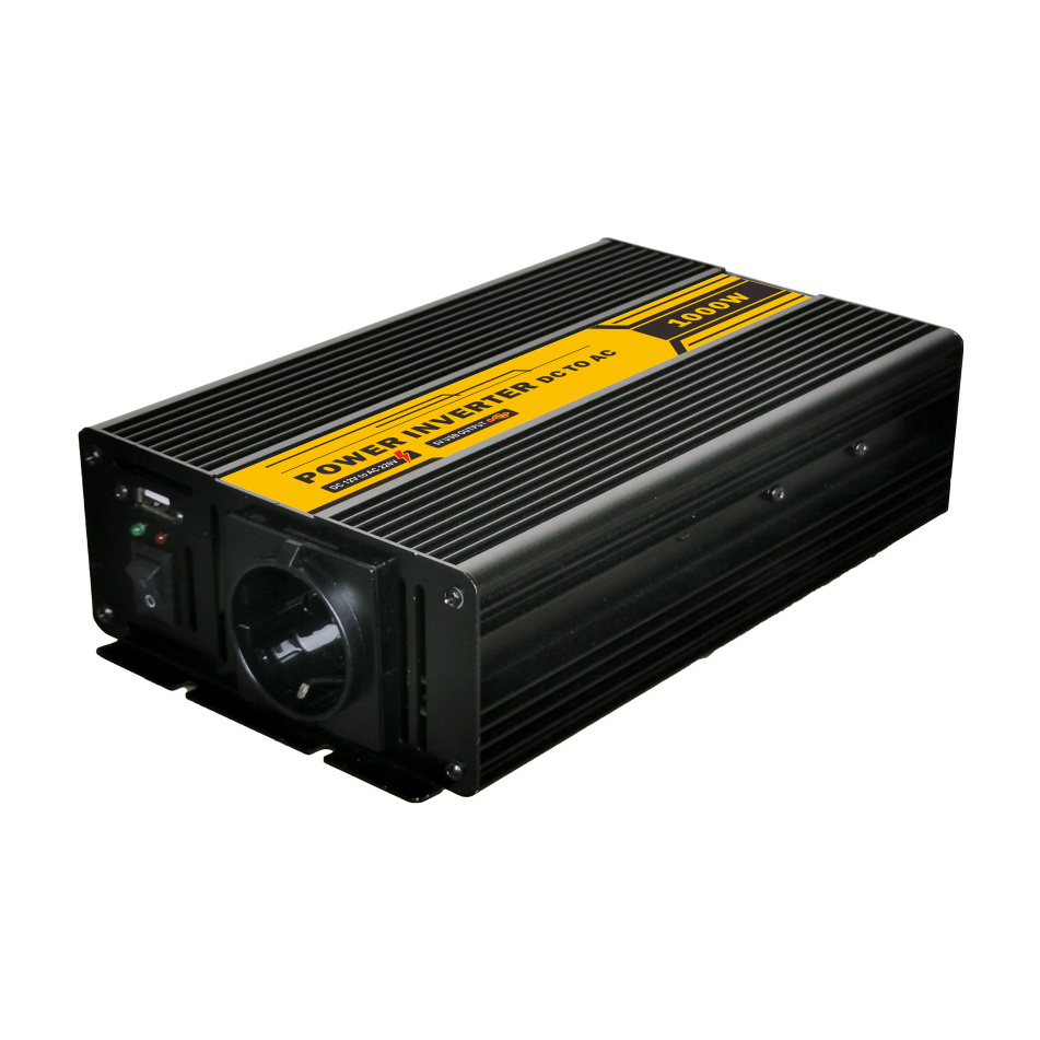 1000w car inverter DC 12v 24v 48v to Ac 110v 220v Modified Sine Wave Power Inverter with Charger