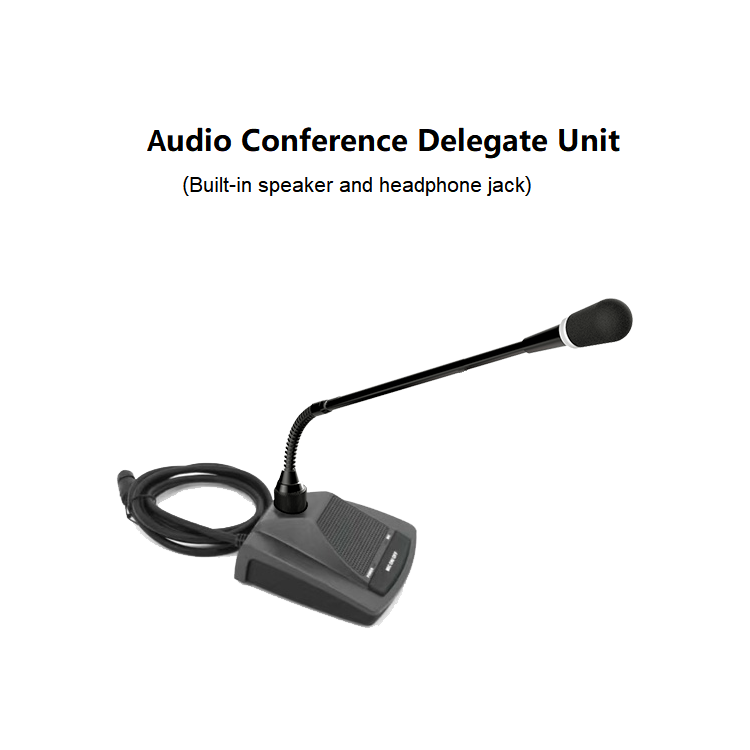 voting conference system wired microphone and speaker for conference table audio