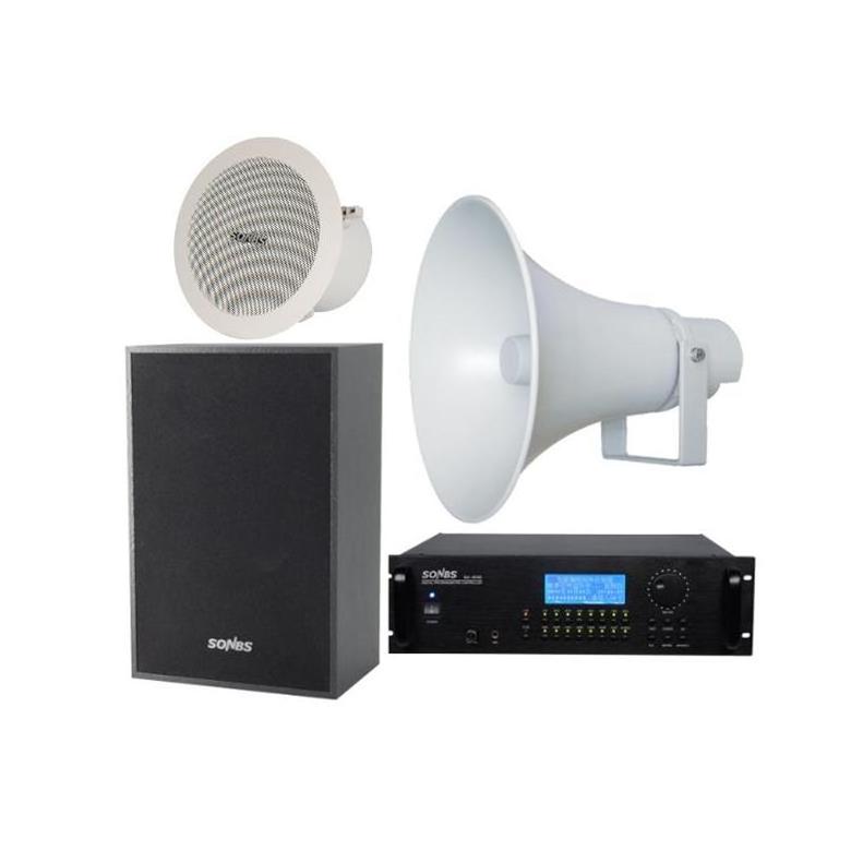 PA system public announcement public Address system sound reinforcement system equipment manufacturer for school hospital hotel