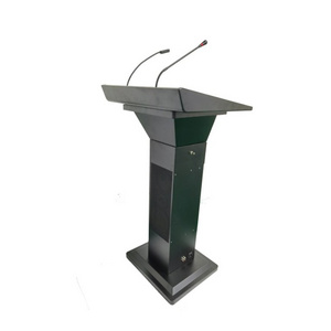 Wholesale high quality classroom podium rostrum wooden pulpit designs suppliers church-pulpit size mic pulpit lectern