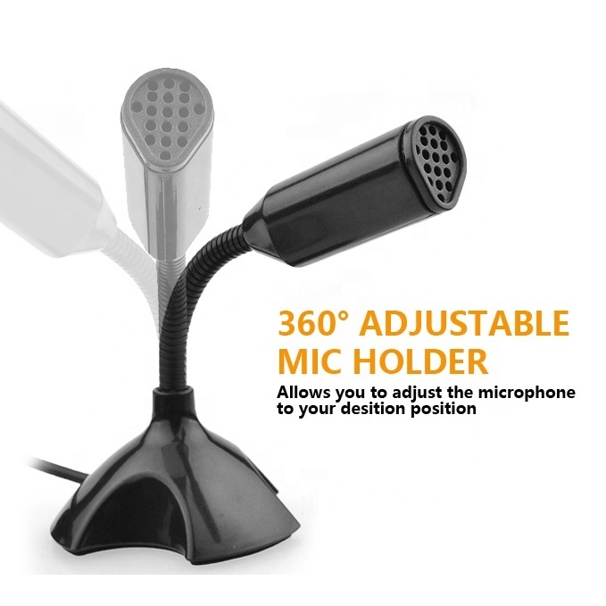 SONCM Computer Pc Mic Microfono Condensador Mini Microphone Usb Microphone For Pc