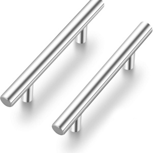 Sondoly Cabinet Handles Drawer Pulls Stainless Steel, Bar Handle Pull with Brushed Nickel Finish | Kitchen Cabinet Hardware