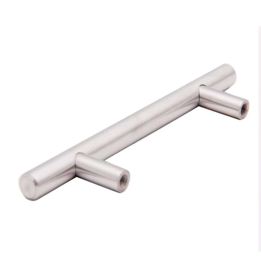 Stainless Steel Cabinet Hardware Euro Bar 5 Inch Overall Drawer Pull