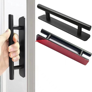 Self-Adhesive Furniture Handles, Aluminium Cabinet Handles, Drawer Handles, Door Handles, No Drilling Handle for Wardrobe