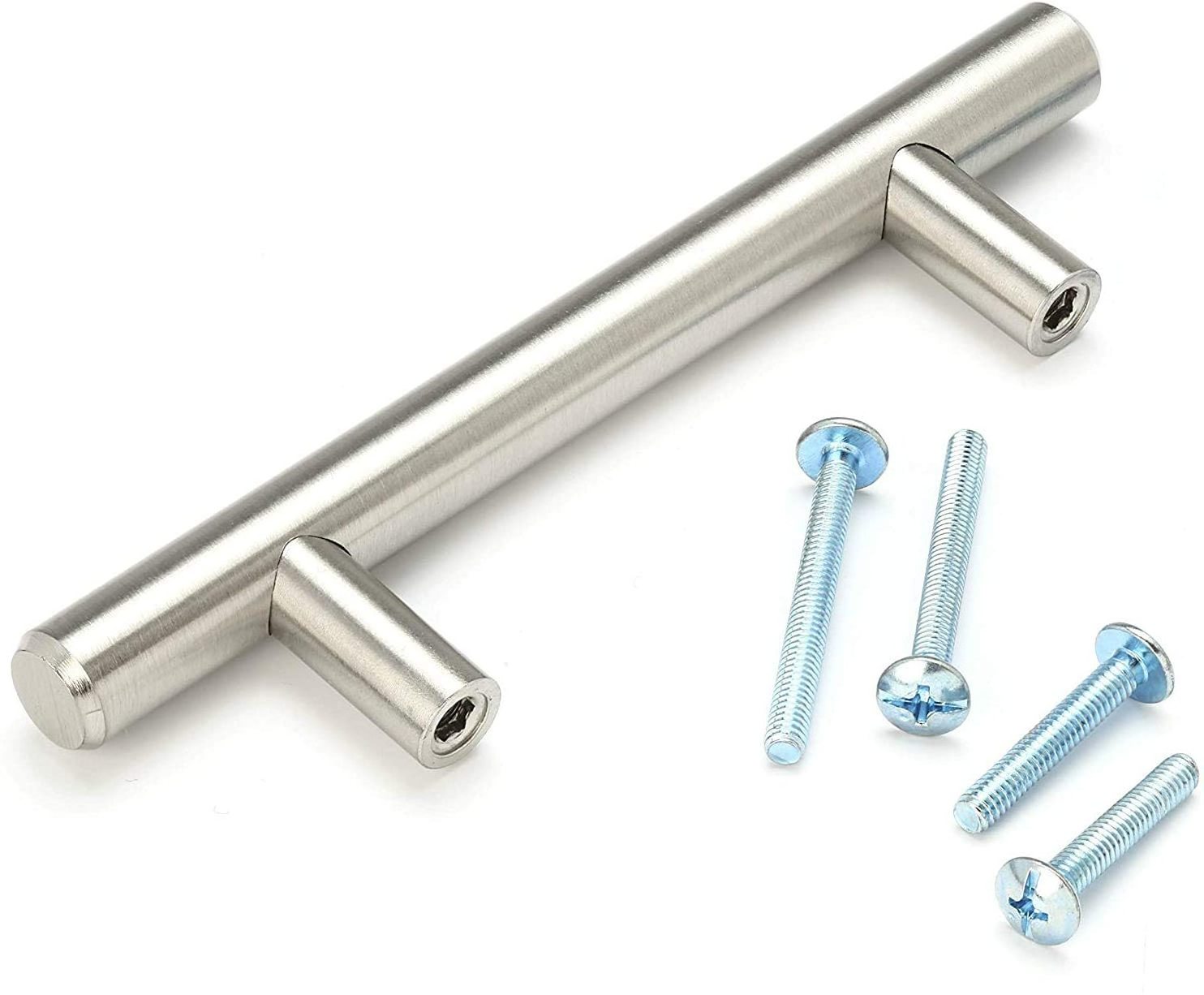 Sondoly Stainless Steel 12mm Kitchen Cabinet Handles T Bar Pull