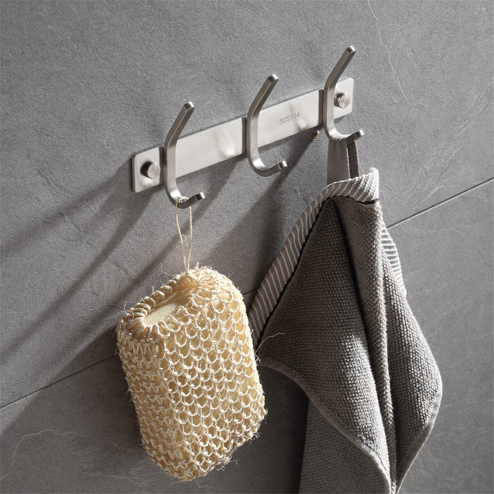 Heavy Duty Coat Hooks Wall Mounted  Coat Hanger for Hat Towel Purse Robes Jacket Clothes for Bathroom Entryway