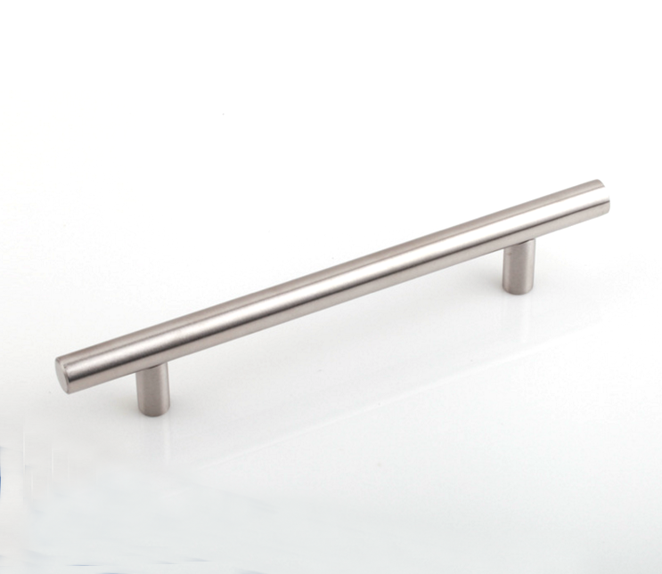 Stainless Steel Cabinet Hardware Euro Bar 5 Inch Overall Drawer Pull