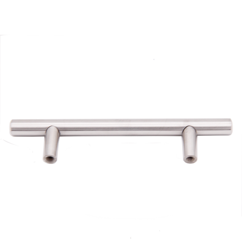 Stainless Steel Cabinet Hardware Euro Bar 5 Inch Overall Drawer Pull