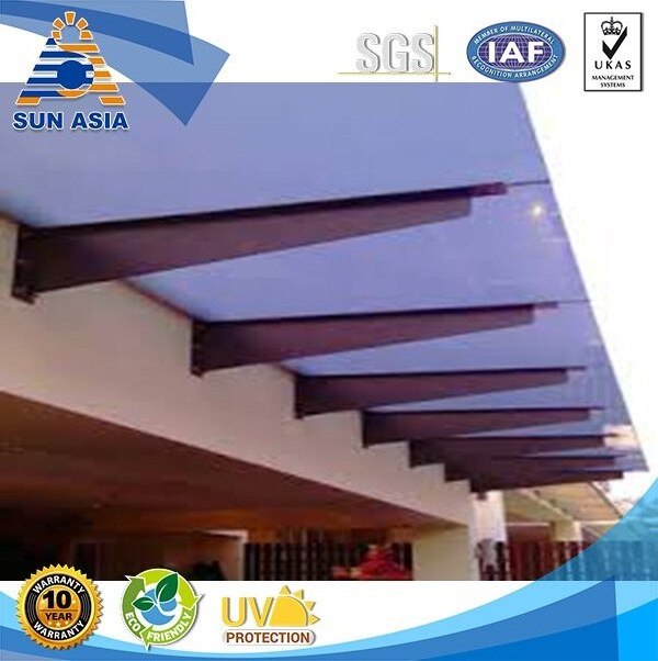 corrugated office screen polycarbonate roofing sheet polycarbonate sheet for car shelter