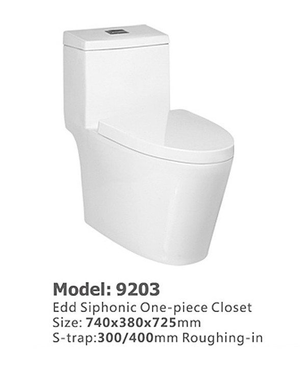 9203 Popular Bathroom Ceramic Toilet Bowl Toilet One Piece Toilet Unique Designs