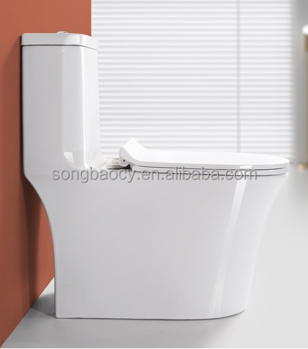 Best selling factory  one piece siphon closestool bathroom ceramic toilet