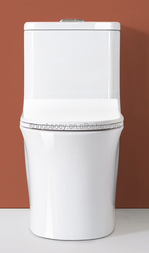 Best selling factory  one piece siphon closestool bathroom ceramic toilet