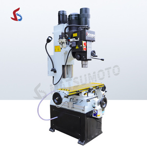 Small Drilling And Milling Machine Zx50c With Low Price 3 axis Digital readout