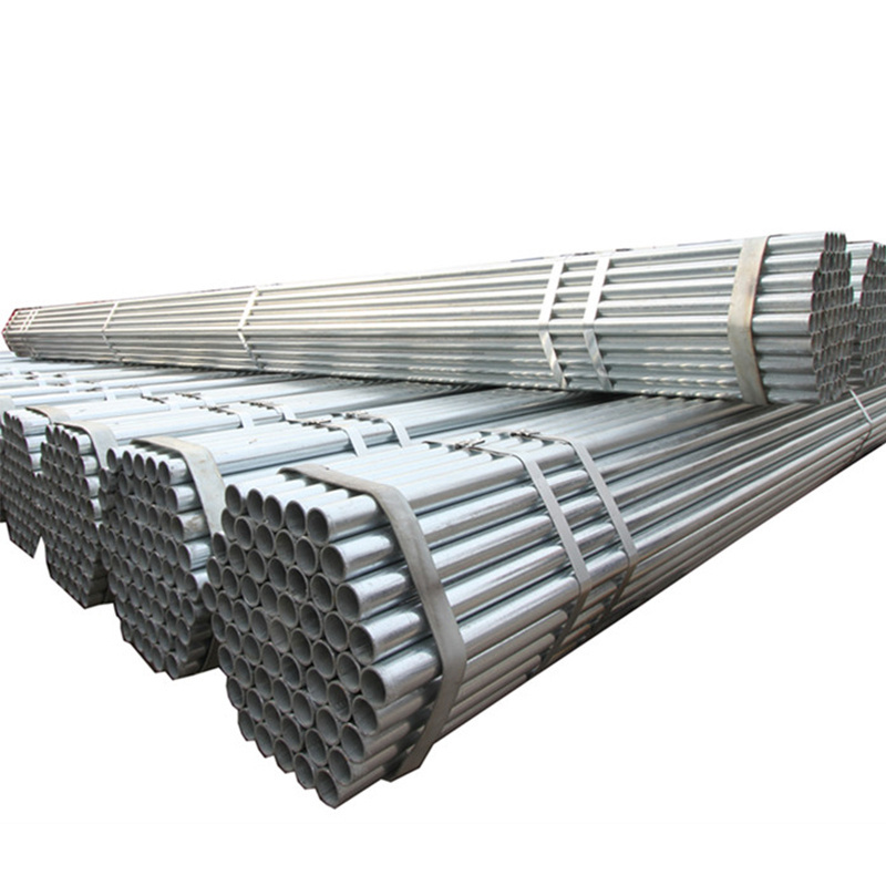 Hot Dip Galvanized Round Pipe / 24 inch galvanized iron tube pipe For Construction