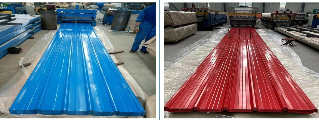 Prepainted GI / PPGI / PPGL color coated galvanized steel roof sheet colourbond fence panels 10000tons L/C