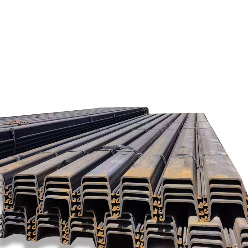 Plastic U Type PVC Vinyl Steel Sheet Pile for Railway Construction