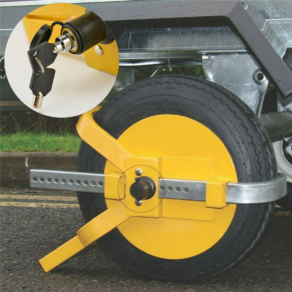 Heavy Duty Car Wheel Lock Clamp 13