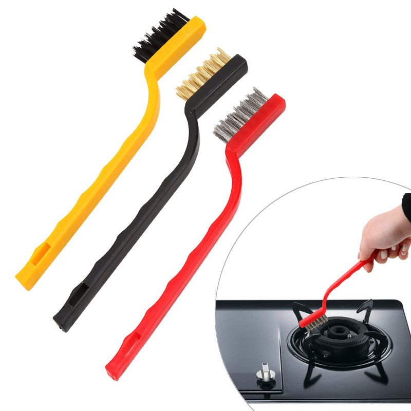 Hot Sell Auto Cleaning Car Wash Brush, Wheel and Fender Brush, Short Handle Tire Cleaner for Car Detailing