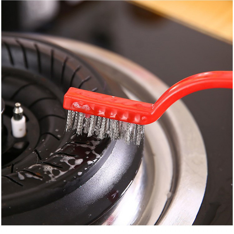 Hot Sell Auto Cleaning Car Wash Brush, Wheel and Fender Brush, Short Handle Tire Cleaner for Car Detailing