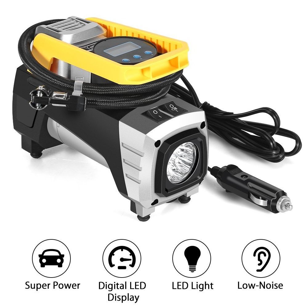 Intelligent 150PSI Digital Display Wireless Car Mounted Inflation Pump Tire Inflation Pump Automotive Tire Inflator