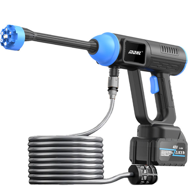 Car Gadgets 2023 48V High-Pressure Car Washer Surface Cleaner Gun Electric Cordless Pressure Washer 30Bar Car Wash Kit