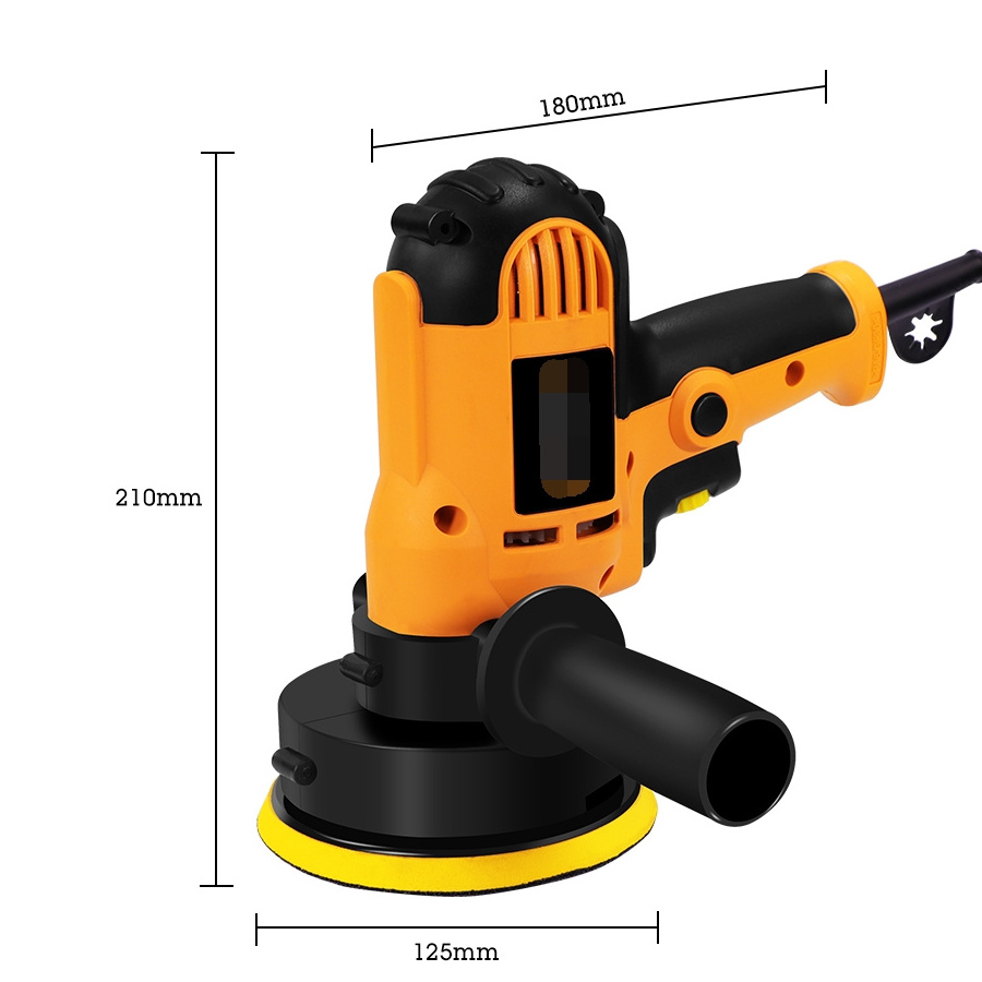 Hand-held Electric 21cm Long-Throw Upgraded Orbital Polisher 5