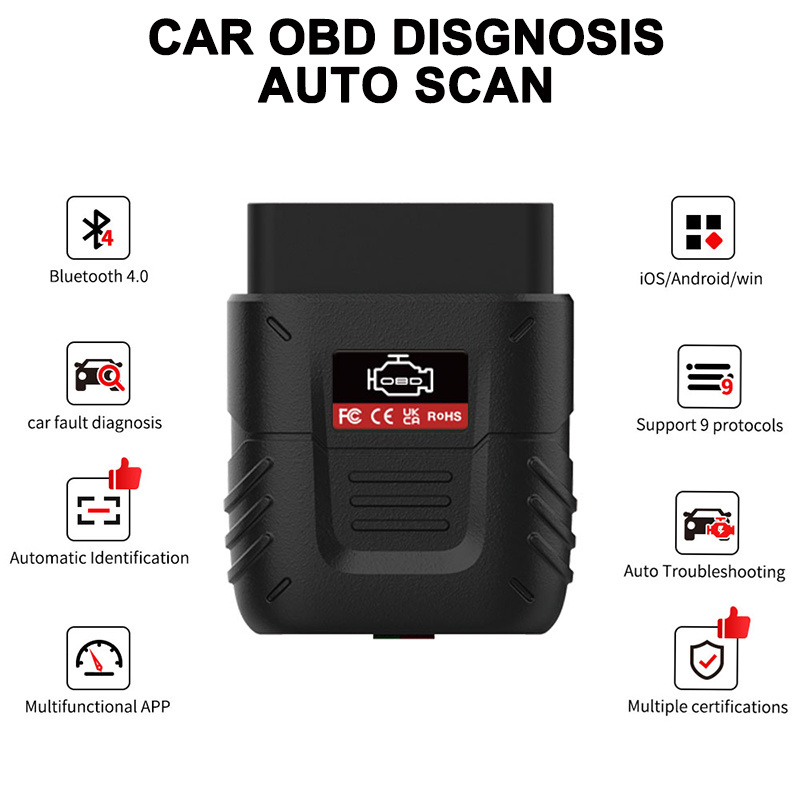 Car Scanner Diagnostic Tool Obd2 Vehicle Diagnostic Machine Auto Engine Fault Code Reader Obd 2 Scanner for All Car Truck 12V 3W