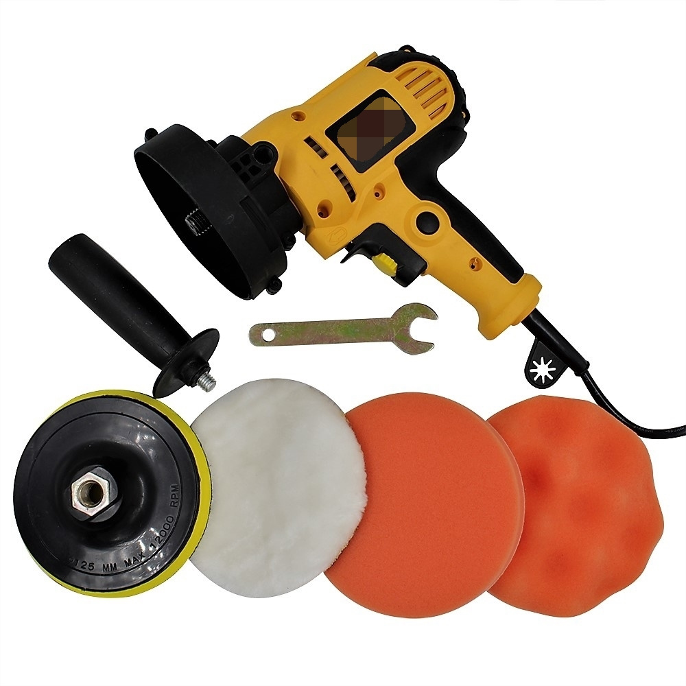 Hand-held Electric 21cm Long-Throw Upgraded Orbital Polisher 5