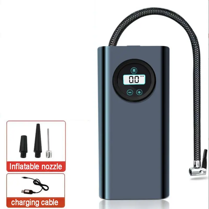 Electric Portable 12V Digital Tyre Inflator Car Air Pump with Pressure Gauge For Bicycle Car Football