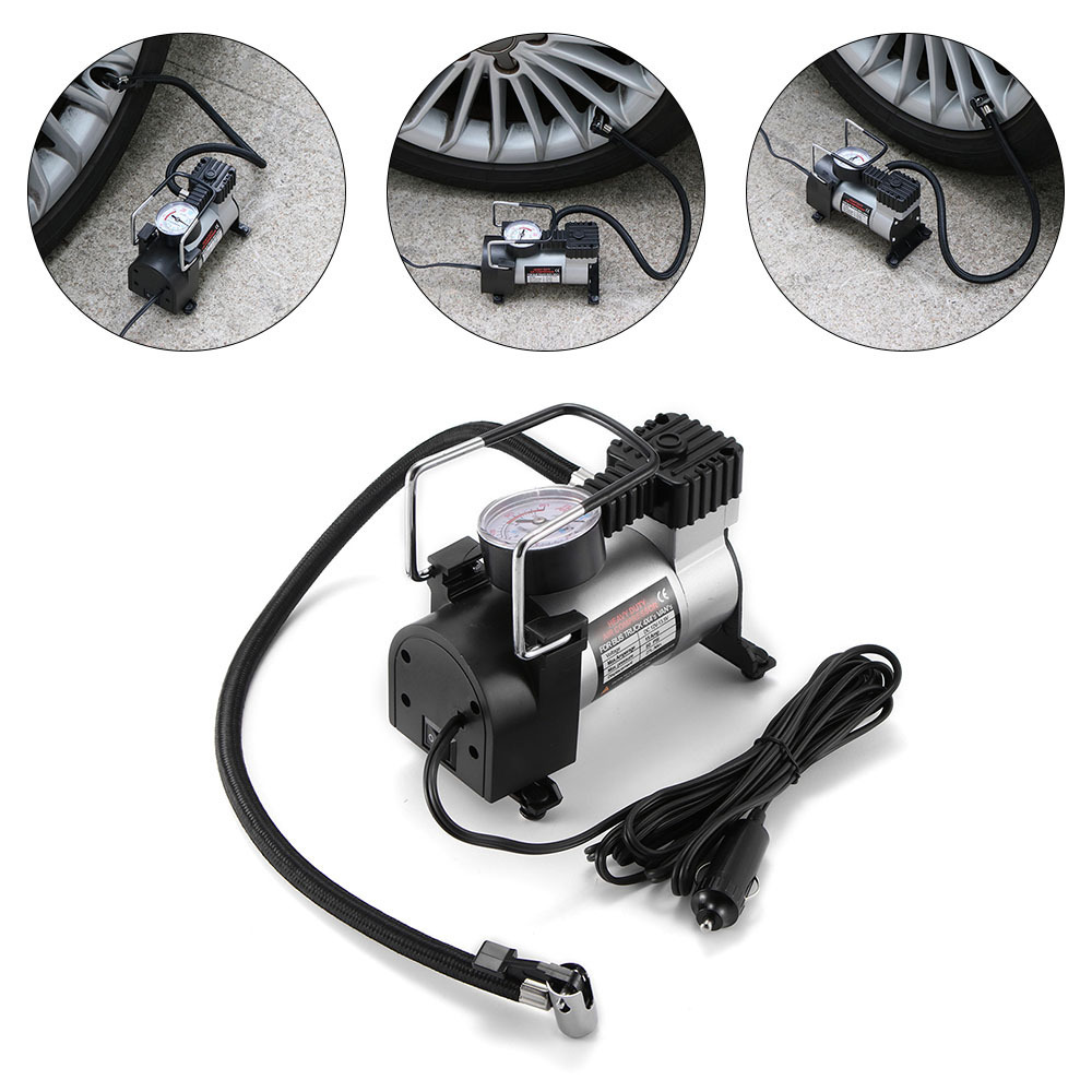 12V Car Inflator 150psi Electric Air Compressor 35L/Min Car Motorcycle Tire Pump