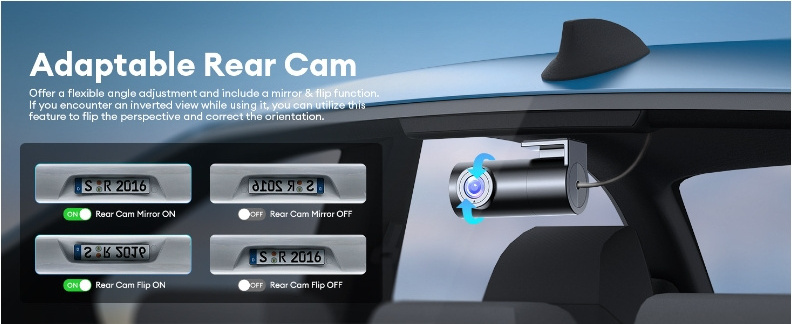 fire and explosion proof longer product life 128GB card (optional) wifi dash camera for cars