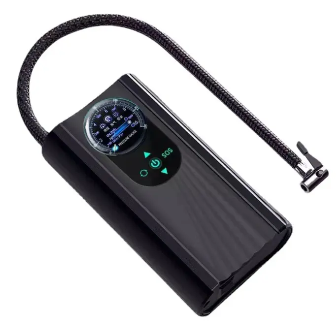 Electric Portable 12V Digital Tyre Inflator Car Air Pump with Pressure Gauge For Bicycle Car Football