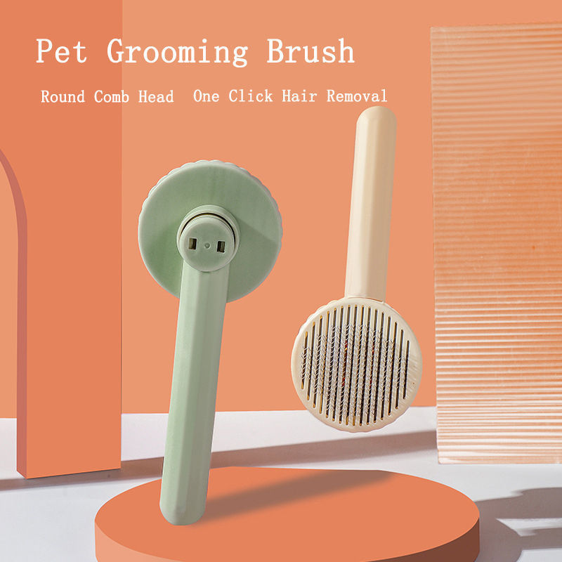 Songci Pet Supplies Pet Grooming Cat Brush Clean Pet Dog Massaging Brush Hair Animal Cleaning Brush