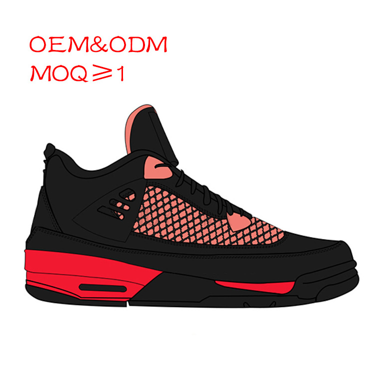 Customization In Stock Designer Retro 4s Original Men Shoes Dropshipping Fashion Casual Shoes