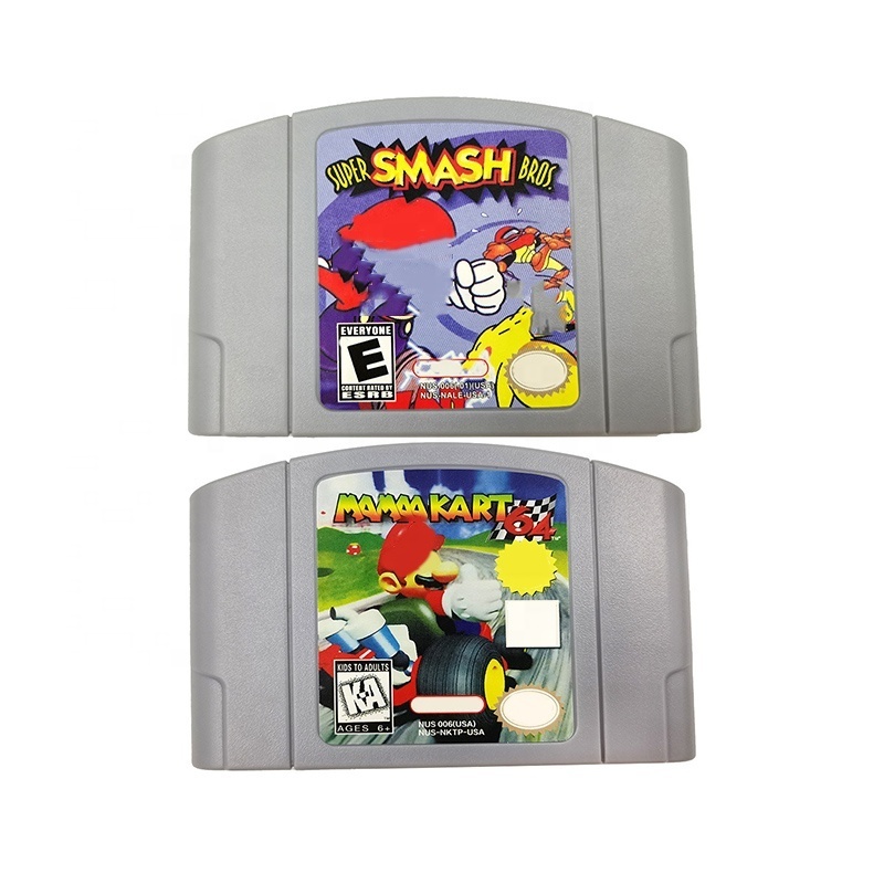 Retro 64 Bit Save Progress  USA Version  Card N64 Games Cartridge for Mario Party 1 2 3