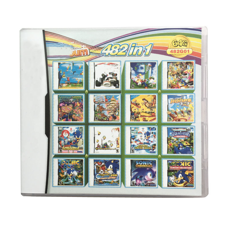 486 in 1 208 in 1 23 in 1 520 in 1 502 in 1 Game Card Multi Game Cartridge Console Card for NDS DS NDSI