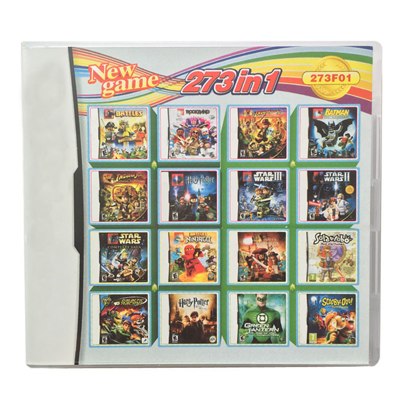 486 in 1 208 in 1 23 in 1 520 in 1 502 in 1 Game Card Multi Game Cartridge Console Card for NDS DS NDSI