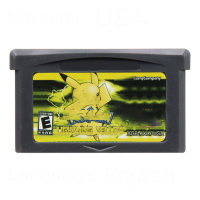 Hot sale Pokemo Games Series Pinball Video Game Cartridge 32 Bit Game Console Card for GBA